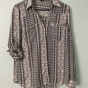 Button Down Express Top